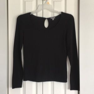 Ann Taylor long sleeved black shirt